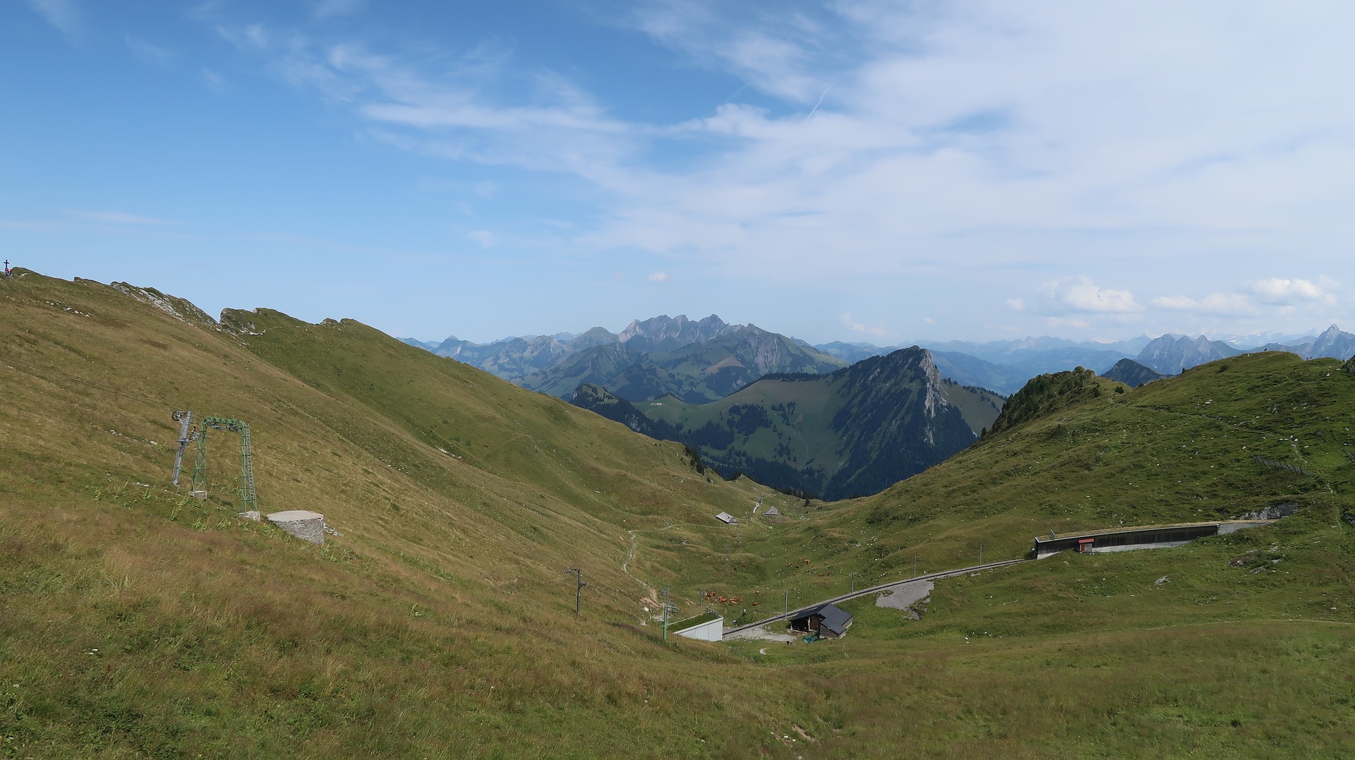 Rochers-de-Naye im Sommer